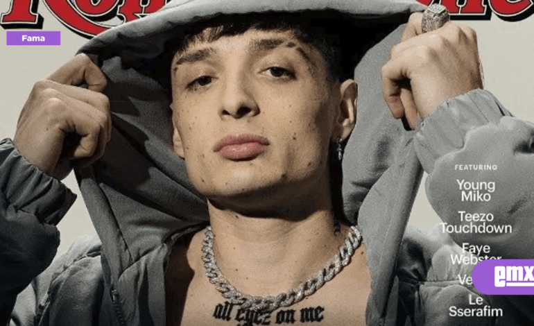  Portada de Rolling Stone aparece Peso Pluma