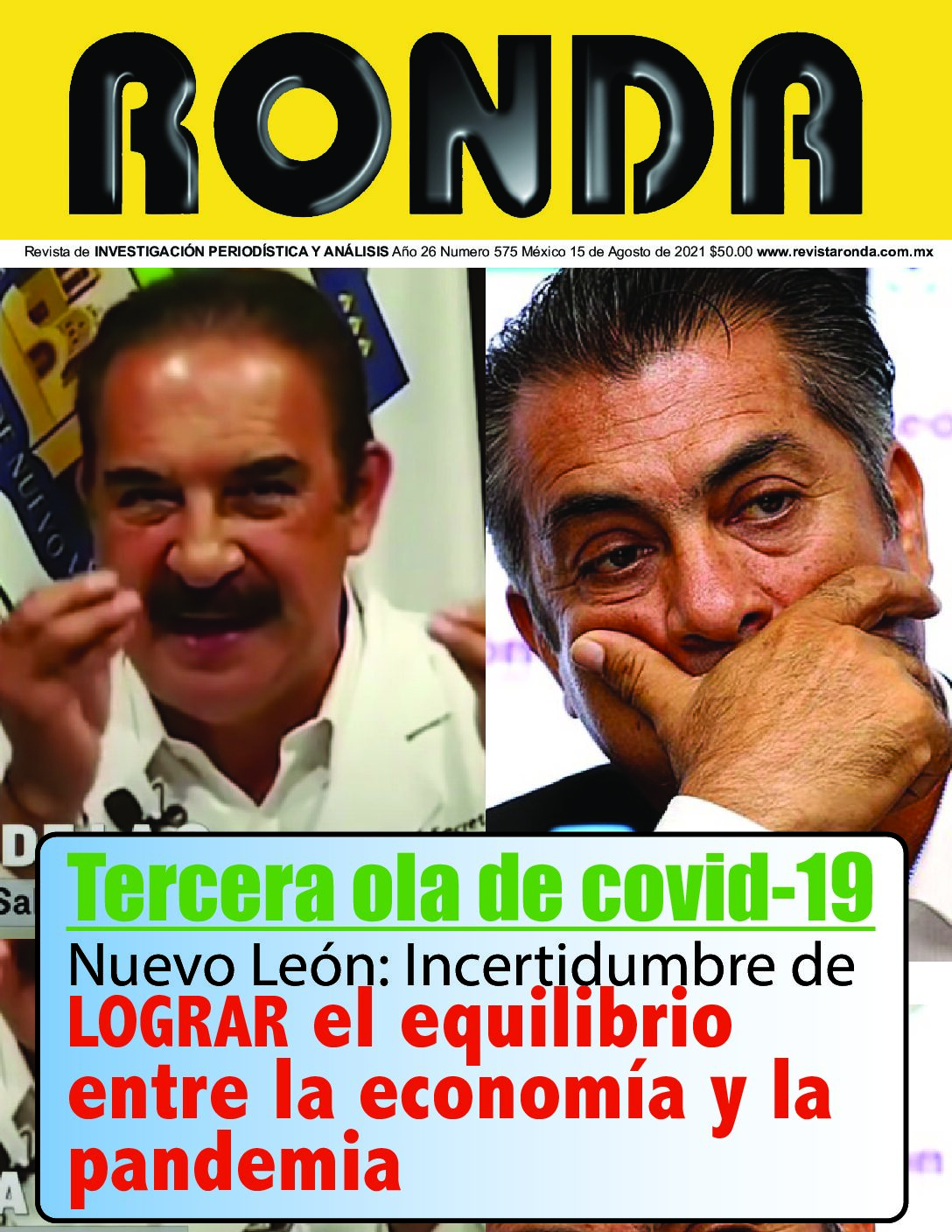  Revista Ronda #575 –  15 Agosto2021