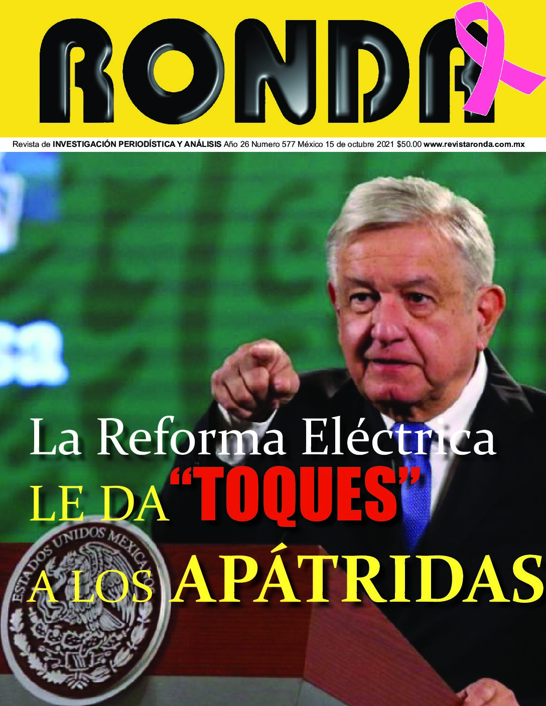  Revista Ronda #577 –  15 de Octubre 2021