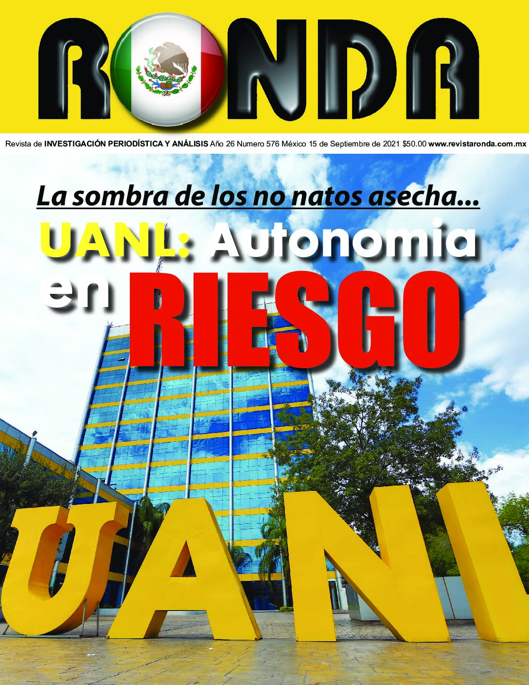  Revista Ronda #576 –  15 de Septiembre 2021