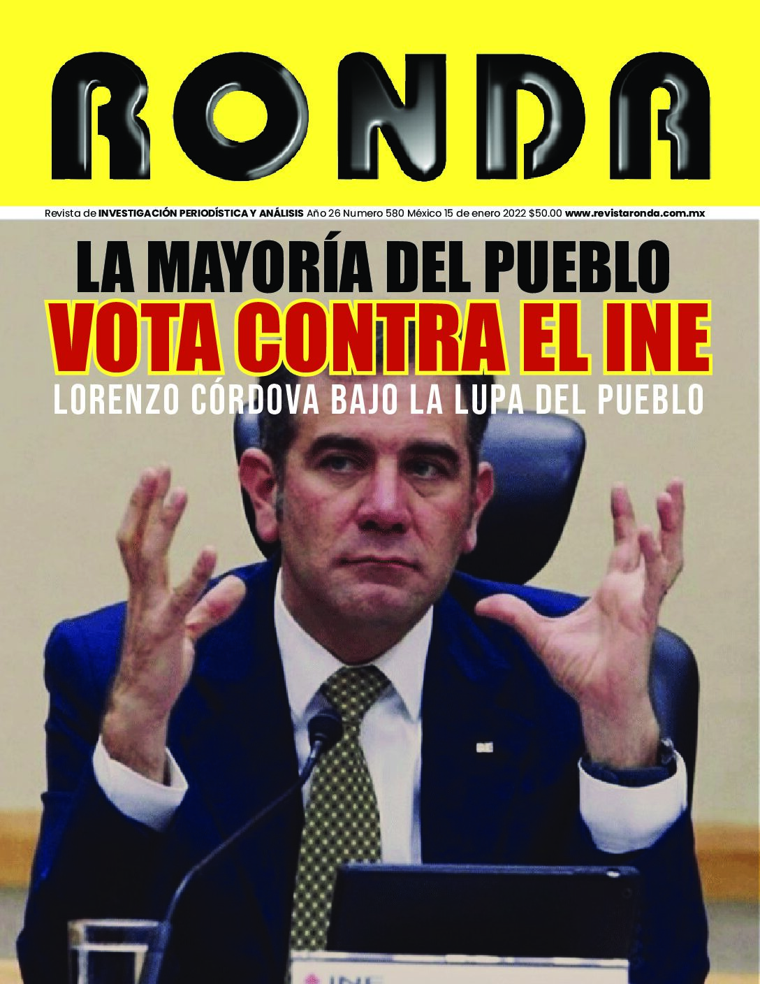 Revista Ronda #580 –  15 de enero 2022
