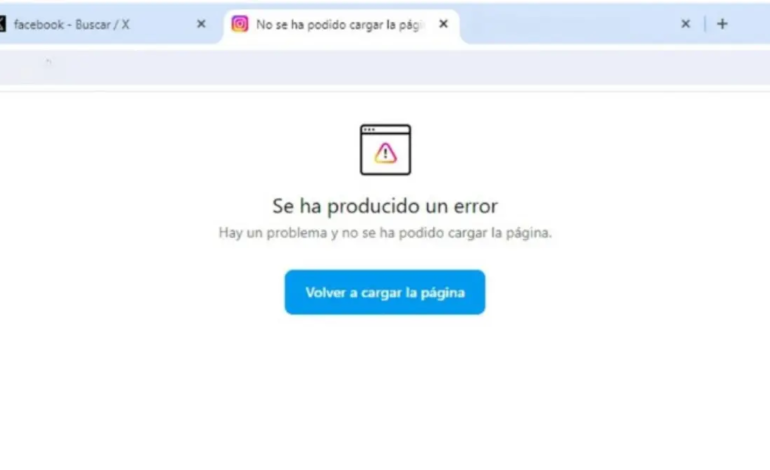  Instagram y Facebook tienen una falla mundial: se pierden videos y fotos