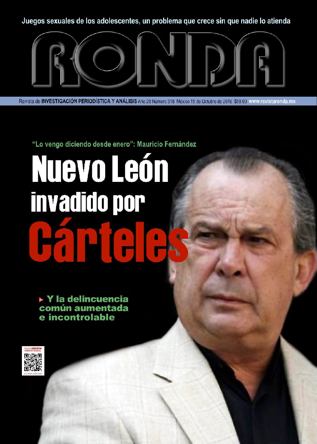 Revista Ronda #518 – 15 de octubre 2016