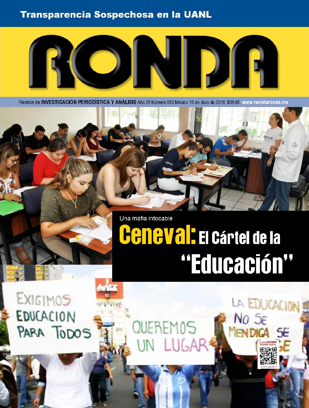 Revista Ronda #550 –  15 de julio 2019