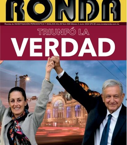 Portada de la Revista Ronda Núm.609 2 de Junio en portada: TRIUNFÓ LA VERDAD