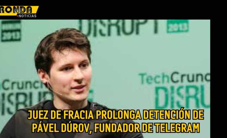 Juez de Fracia prolonga detención de Pável Dúrov, fundador de Telegram