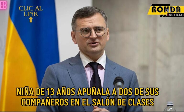 Niña de 13 años apuñala a dos de sus compañeros en el salón de clases