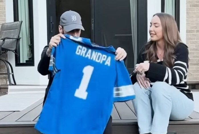 Así anunció Eminem que se convertirá en abuelo