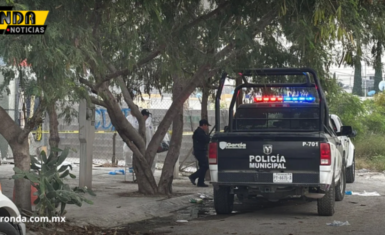  Encuentran a hombre sin vida por impacto de bala en García