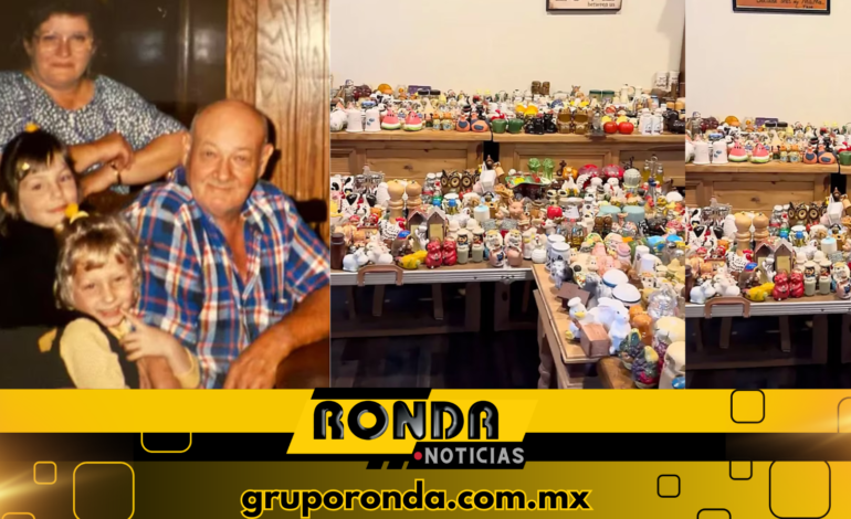  Descubrieron más de 2.000 saleros y pimenteros mientras revisaban las pertenencias de su difunta abuela