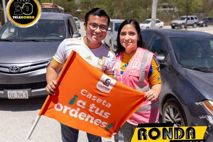 Félix Arratia inicia entrega de TAGs gratuitos para agilizar cruces por la caseta Juárez–Guadalupe