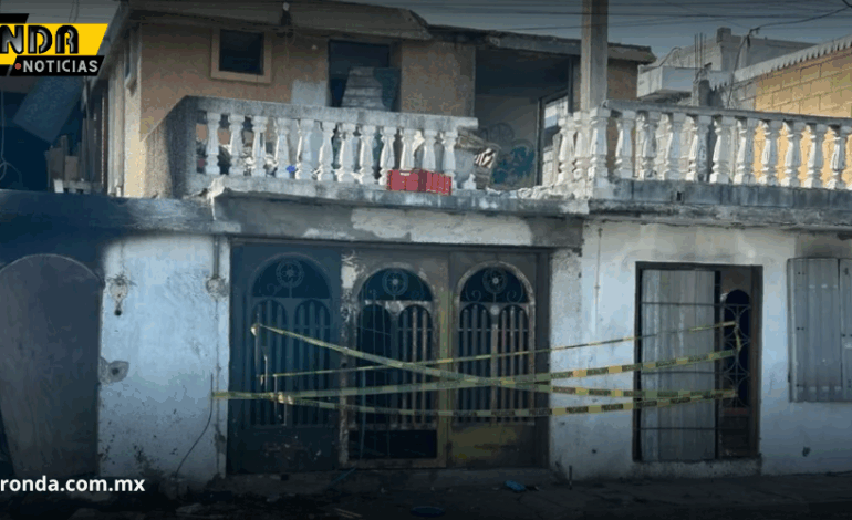  Incendio consume vivienda en colonia Valle de Anáhuac en San Nicolás, NL