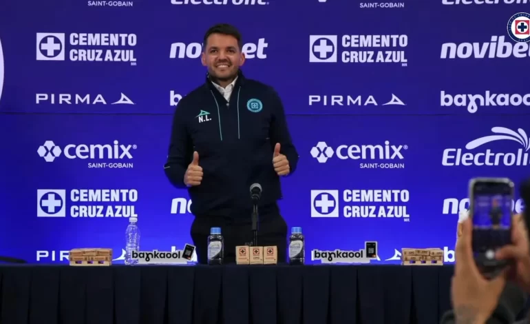 Cruz Azul anuncia a Nicolás Larcamón como su nuevo entrenador