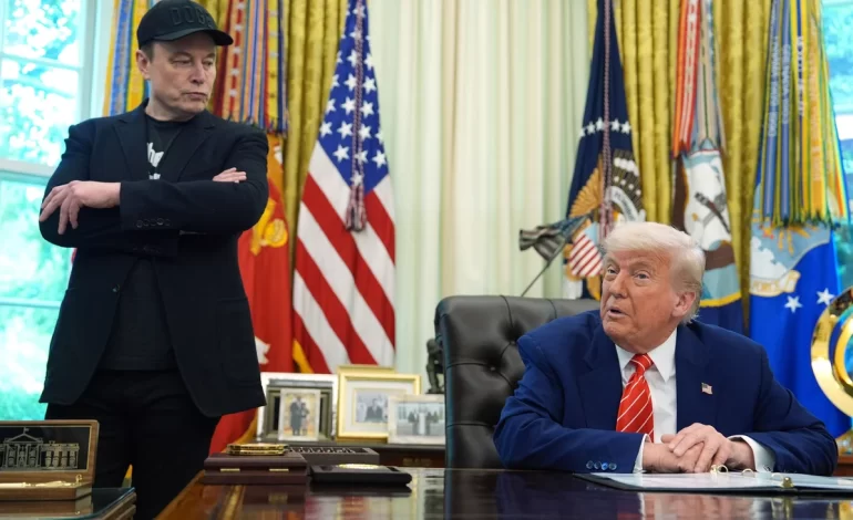 Donald Trump llama ‘tren descarrilado’ a Elon Musk