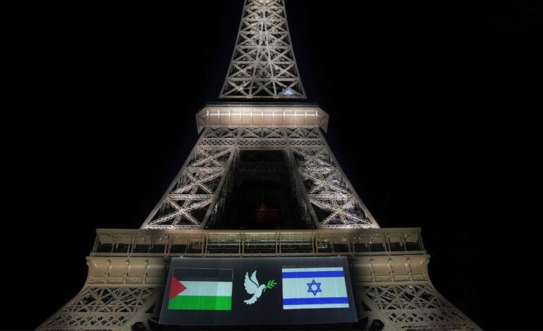 Reconoce Francia en la ONU el Estado de Palestina