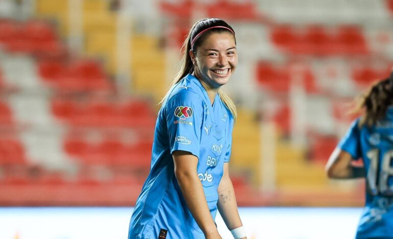  Rayadas gana, gusta y golea 5-0 a Necaxa Femenil