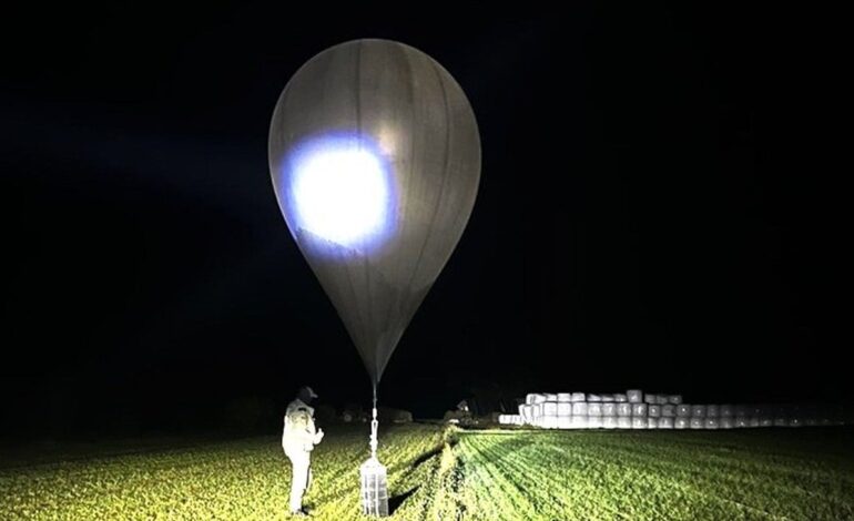 Globos con contrabando provocan cierre de aeropuerto en Lituania