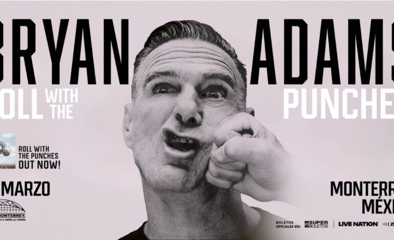 Bryan Adams trae su gira ‘Roll With The Punches’ a México en 2026