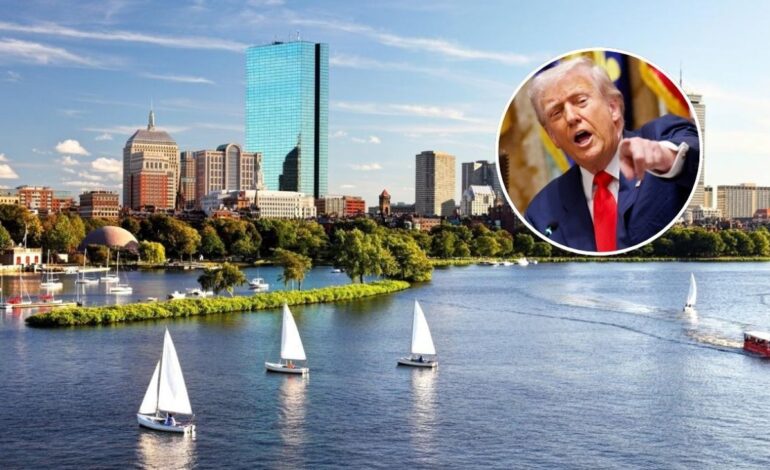 Amenaza Trump con quitar partidos del Mundial a Boston