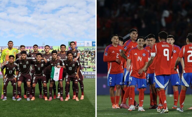 Cambia de horario México vs Chile en el Mundial Sub-20