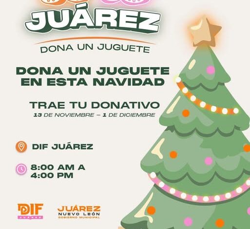 Ayudemos a que más niñas y niños vivan una Navidad especial. Súmate a la campaña de recolección de juguetes #JojoJuárez.