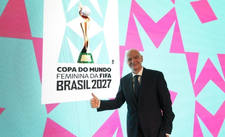 FIFA revela logo oficial del Mundial Femenino Brasil 2027