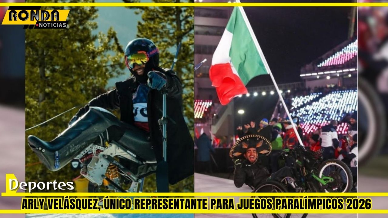 Arly Velásquez, único representante para Juegos Paralímpicos 2026