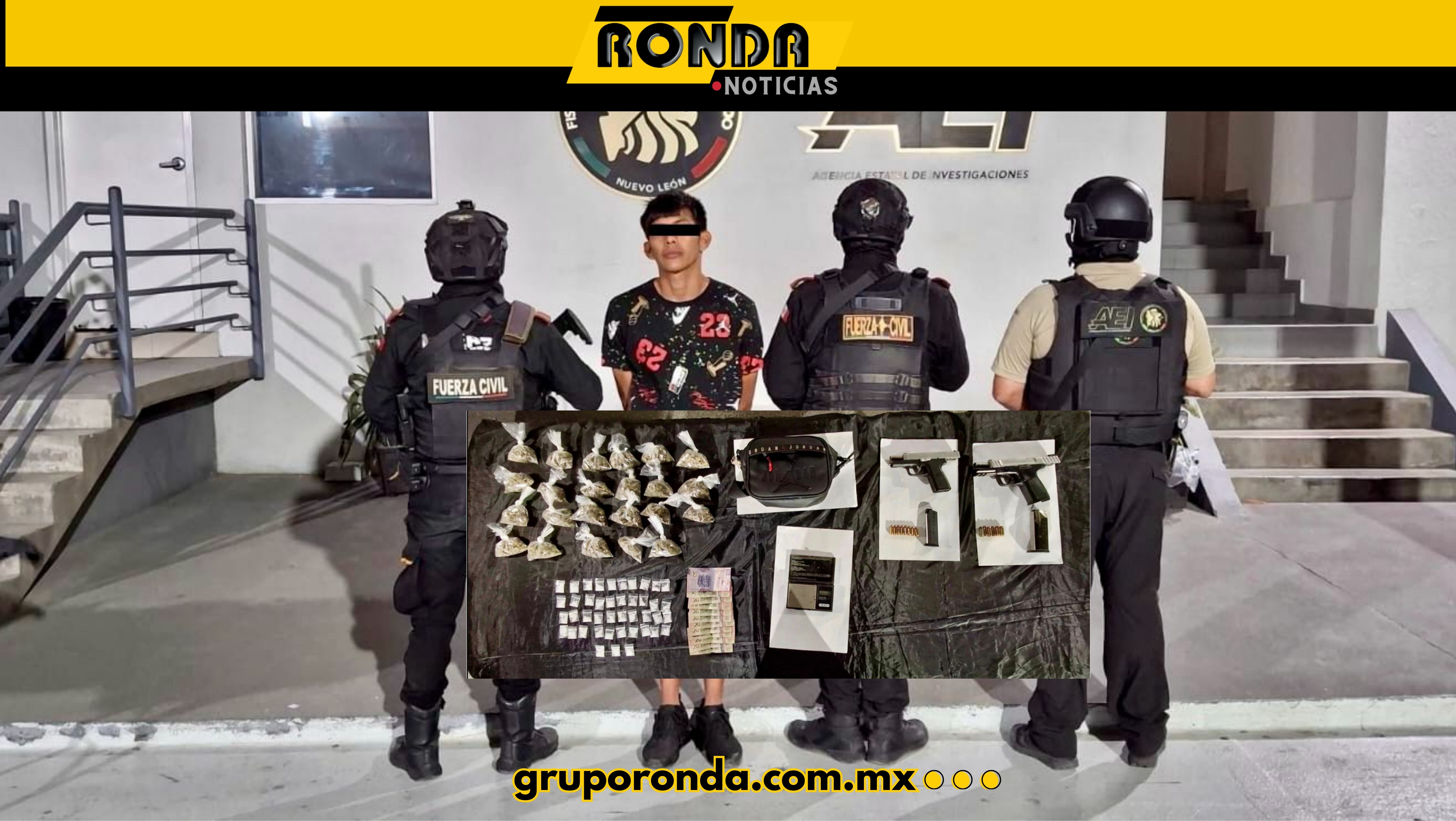 ARRESTAN A DOS GENERADORES DE VIOLENCIA EN OPERATIVOS SIMULTÁNEOS