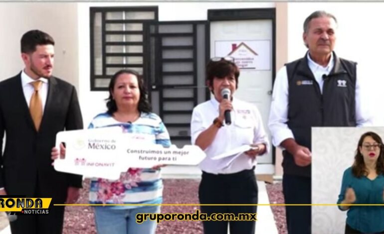  Entregan 47 casas en Nuevo León por programa Vivienda para el Bienestar