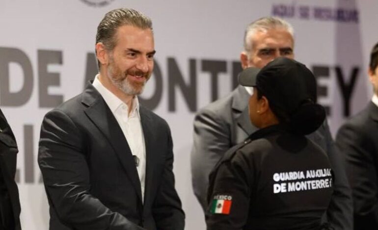  Fortalece Monterrey seguridad con 166 nuevos elementos