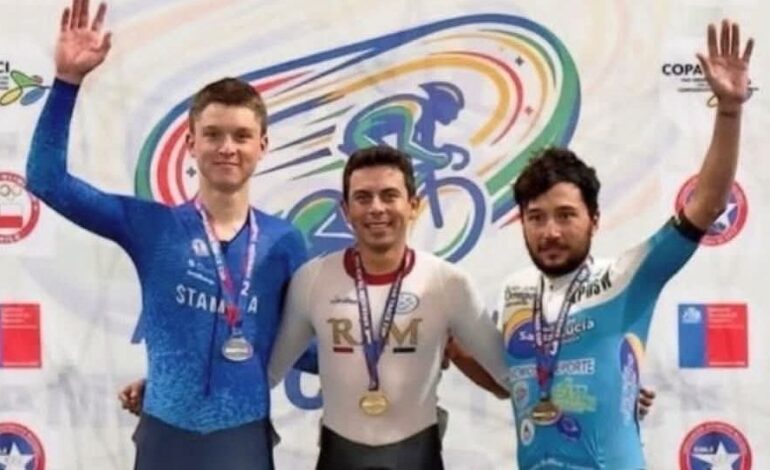  Gana Ricardo Peña oro y plata en el American Track Cup