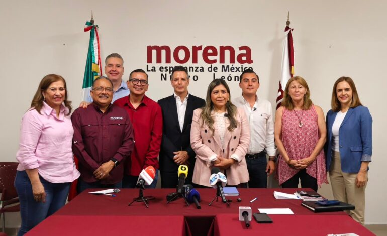  UNIDAD POR LA TRANSFORMACIÓN: ASPIRANTES REFRENDAN SU COMPROMISO CON NUEVO LEÓN
