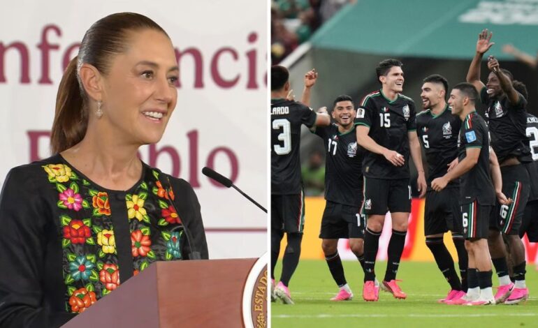 Celebra Sheinbaum triunfo de México ante Corea del Sur