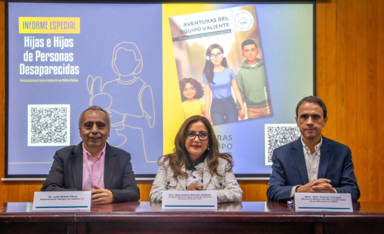 Comité de la ONU reconoce informe de la CEDHNL sobre hijas e hijos de personas desaparecidas