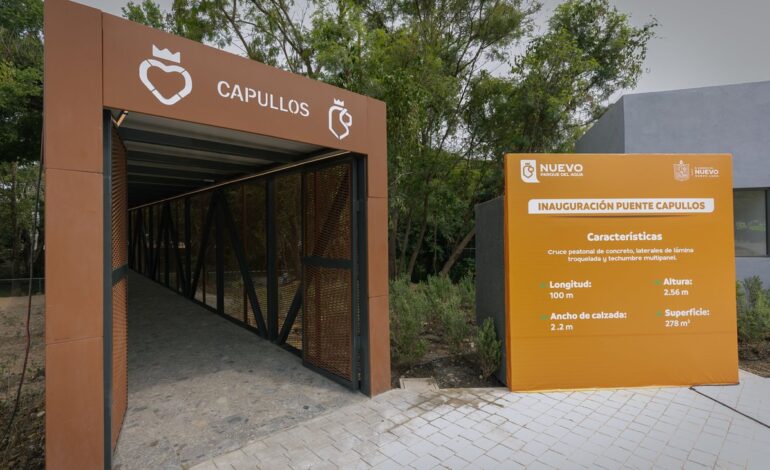 Puente Capullos: la nueva conexión para disfrutar del Parque del Agua y el río La Silla