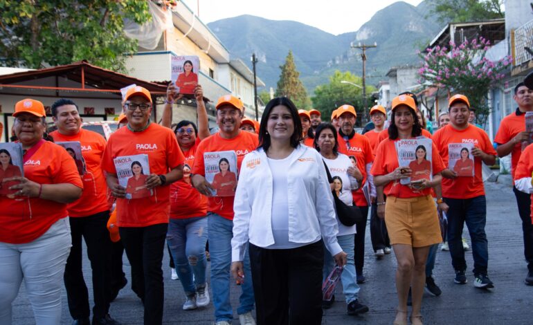  PAOLA LINARES ARRANCA RECORRIDOS DE SU SEGUNDO INFORME DE RESULTADOS EN VILLA OLÍMPICA