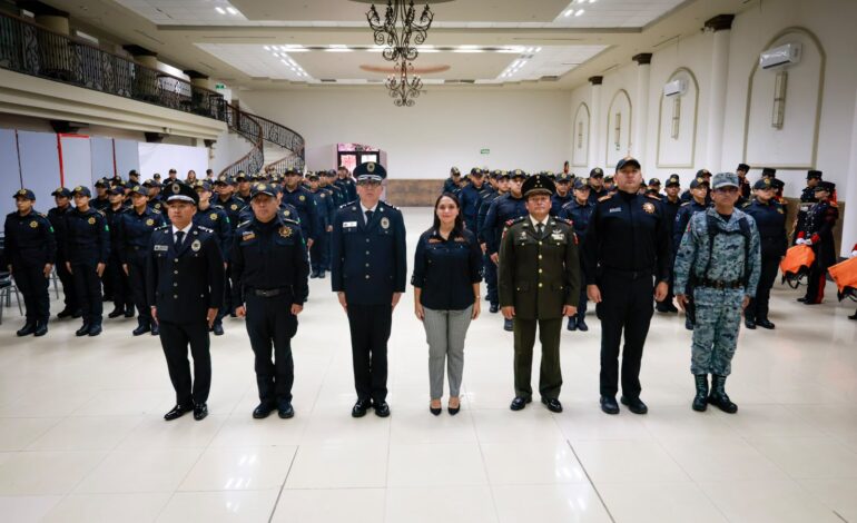  Fortalece Juárez su corporación con nuevos policías y la recertificación de 263 elementos