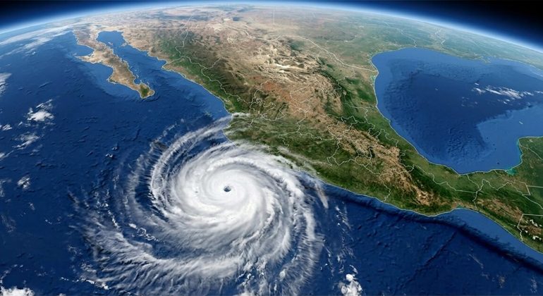  Advierten trayectoria incierta del huracán ‘Polo’