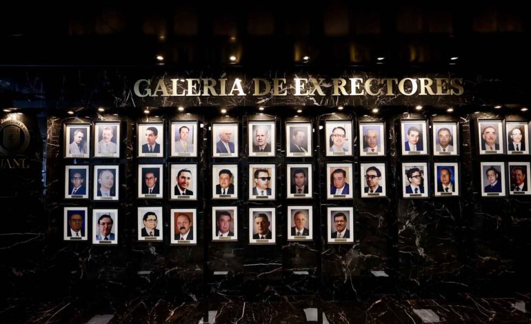  UANL inaugura galería en homenaje a sus ex rectores