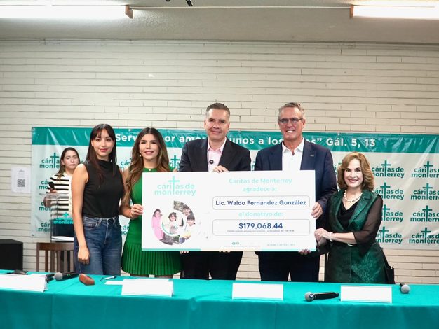 “Cáritas representa el ADN de Nuevo León”: Waldo Fernández