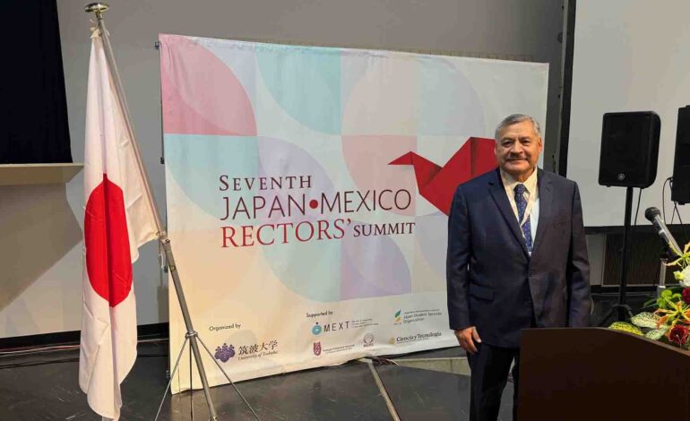  Asiste Santos Guzmán a Cumbre de Rectores México-Japón